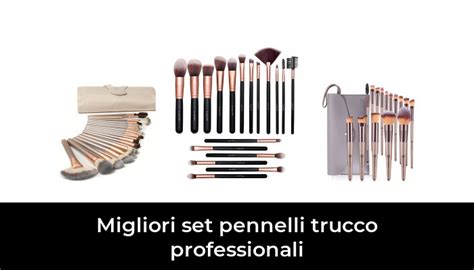 set pennelli trucco professionali migliori